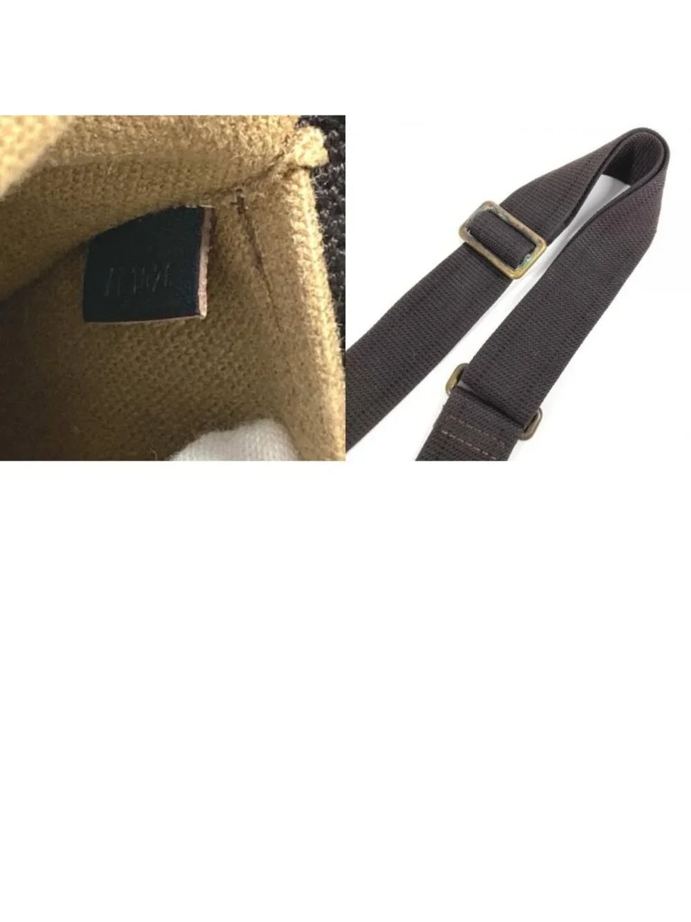 Louis Vuitton Shoulder Bag Omaha Utah Leather Cafe Brown